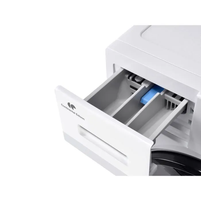 Lave-linge hublot CONTINENTAL EDISON CELL10140W2 - 10 kg - Largeur 60 cm -  Classe A -1400 trs/min - moteur induction - Blanc – Image 3