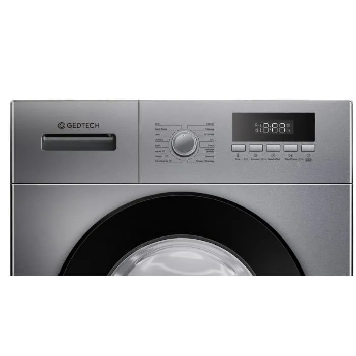 Lave-linge frontal GEDTECH™ GLL71200BL - 7 Kgs - 1200 tr/mn - Classe C - LED – Image 3