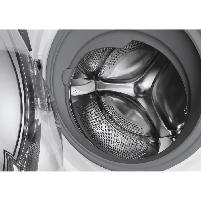 Lave-linge hublot CANDY CS1410TXME/FR - 10 kg - Induction - Vapeur - 1400 trs/min - Classe A - Programme rapide - Blanc – Image 2