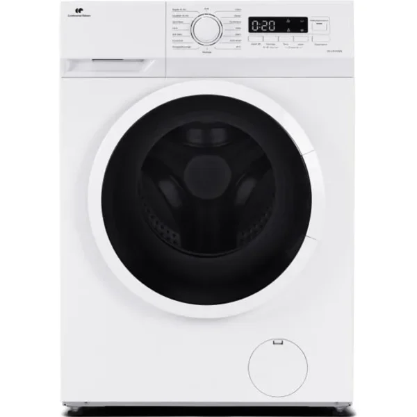 Lave-linge hublot CONTINENTAL EDISON CELL712IS2 - 7 kg - Largeur 59,5 cm - Classe A - 1200 trs/min -  moteur induction - silver