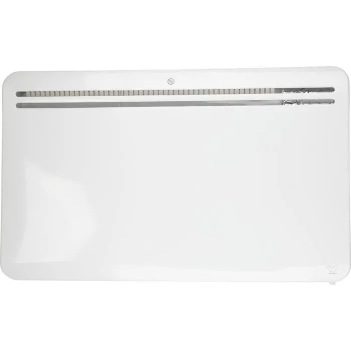 Chauffage connecté Wifi inertie sèche fonte - blanc - 1500W - Voltman – Image 2