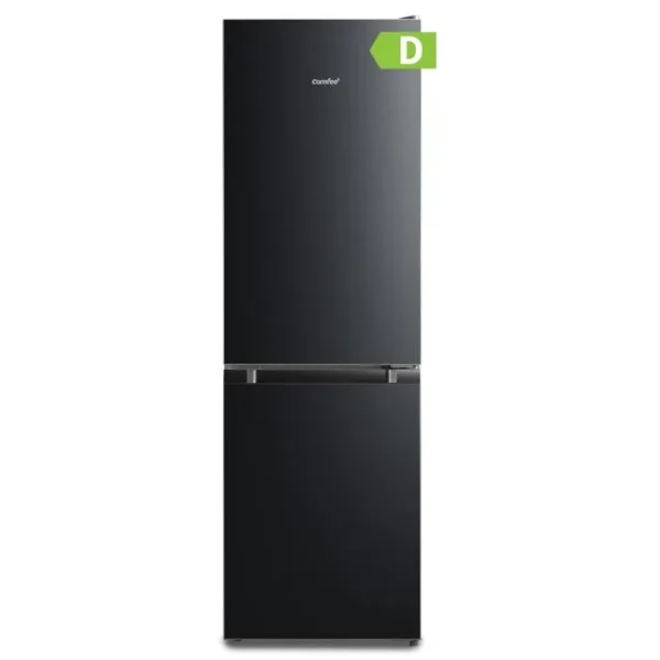 Réfrigérateur Combiné Congélateur en Bas - COMFEE - RCB169DK3 - Low Frost - 174L (115+59) - 38 dB - Classe D - 150x47x51cm - Noir