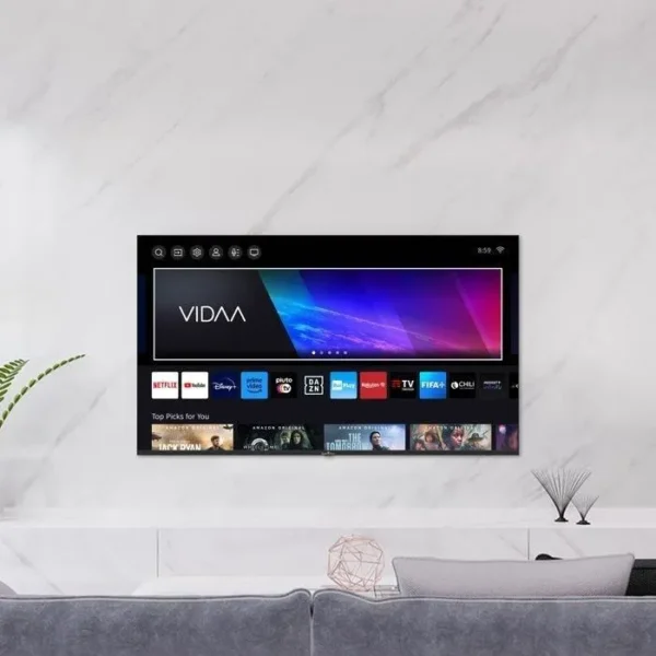 Smart Tech TV LED 4K UHD 65' (164 cm) Smart TV VIDAA - Molotov, Netflix, Prime Video, Canal+, Disney+ 3xHDMI - 2xUSB - PVR – Image 4