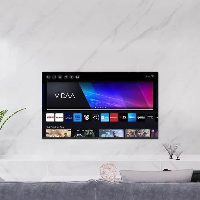 Smart Tech TV LED 4K UHD 65' (164 cm) Smart TV VIDAA - Molotov, Netflix, Prime Video, Canal+, Disney+ 3xHDMI - 2xUSB - PVR – Image 4