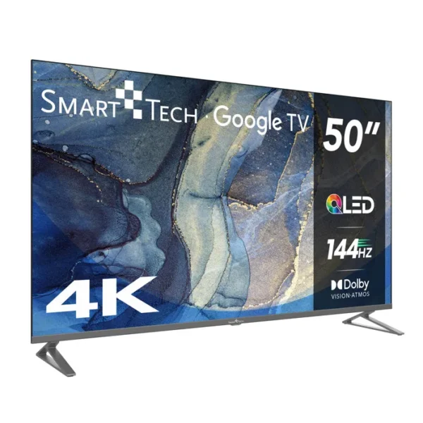 Smart Tech TV QLED 144Hz 4K UHD 50' (127 cm) 50QG04G Google TV- 4xHDMI - 2xUSB - Dolby Vision - Dolby Atmos-HDMI 2.1 – Image 3