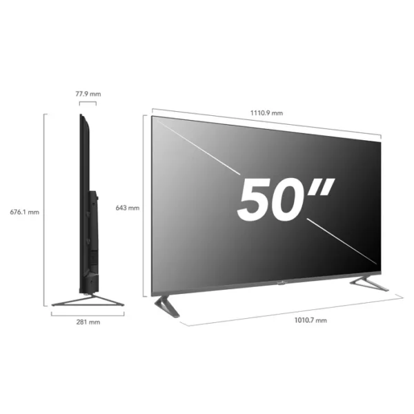 Smart Tech TV QLED 144Hz 4K UHD 50' (127 cm) 50QG04G Google TV- 4xHDMI - 2xUSB - Dolby Vision - Dolby Atmos-HDMI 2.1 – Image 4