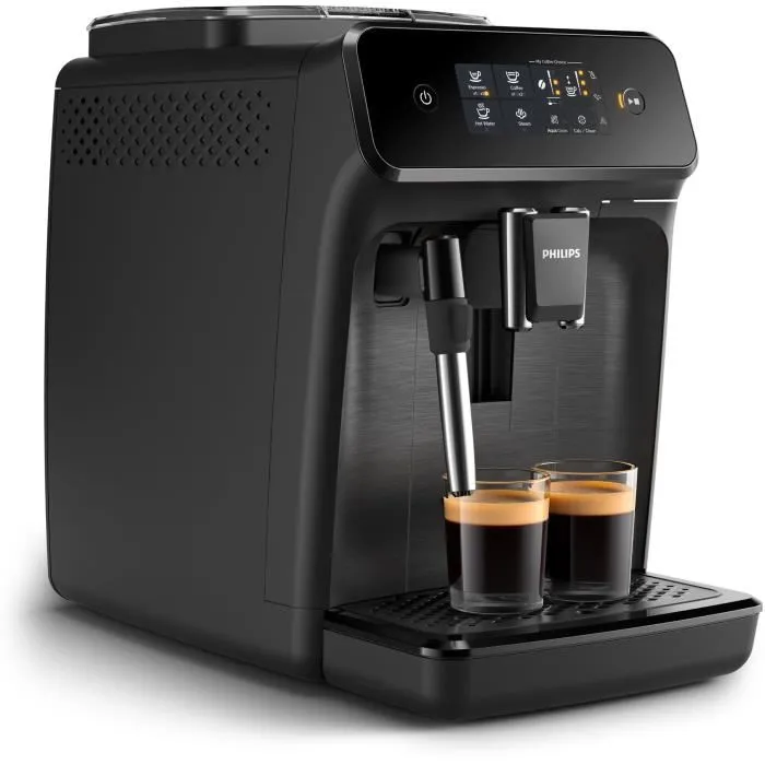 Machine à expresso broyeur automatique - PHILIPS - EP1220/00 - 1500 W - 275 g de grains - 1,8 L - Noir mat – Image 3