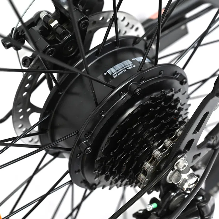ONESPORT OT18-3 - Vélo électrique - 36V 250W - 25km/h - Pneu 26*2.35 - Frein à disque - Batterie 14.4Ah 518.4WH – Image 6