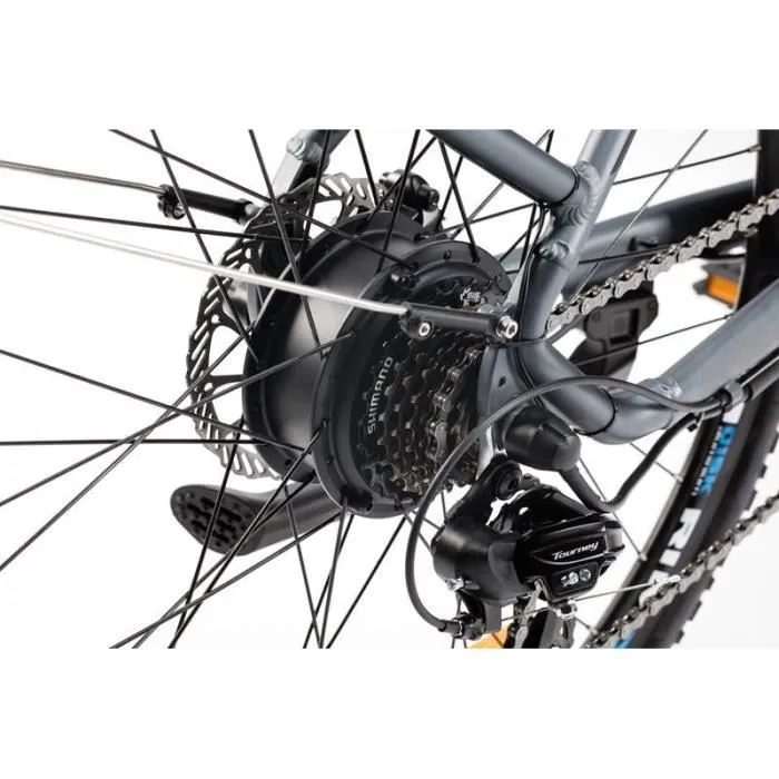 MOMA BIKES - Vélo de ville électrique VAE - 28" PRO - SHIMANO - 7 Vitesses - Freins à disques hydrau - Batterie Ion Lit - 48V - – Image 2