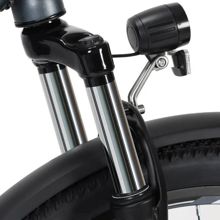 Vélo de Ville Électrique Touroll B1 - Moteur 250W -Batterie 15,6 Ah - Vitesse Max 25 km/h - Shimano 7 Vitesses - Pneu 26 x 1.95" – Image 6